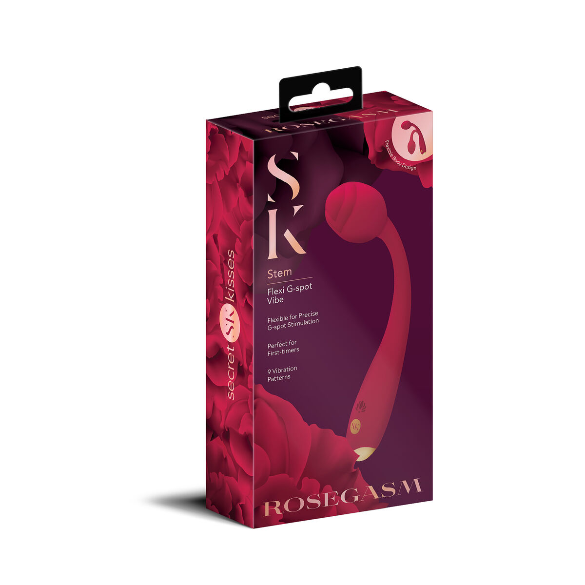 Massaggiatore Secret Kisses Rosso